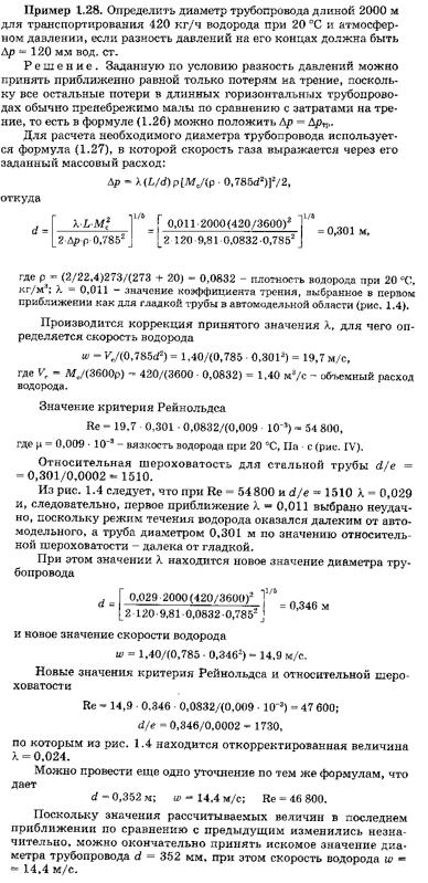 Пример решения задачи