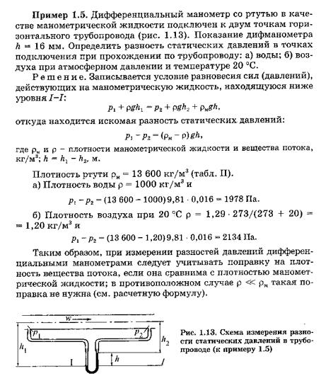 Пример решения задачи