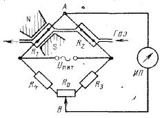 Оцените погрешность газоанализаторов, работающих по схеме неуравновешенного моста