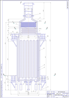 Ребойлер отпарной колонны (печь П-1,2)