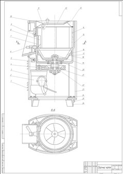 Картофелеочистительная машина МОК-250 А1 МОК-250