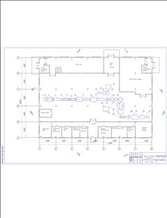 Планировка цеха фруктового пюре