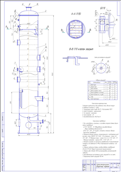 К30 Ректификационная колонна диаметром 1800мм, с клапанными тарелками