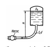 Условие задачи 4.5 Некрасова Б.Б гидравлика