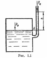 Решебник 1 Гидростатика, рисунок задаче 1-1
