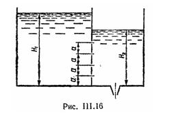 Решебник 1 Истечение жидкости, рисунок задаче 3-24