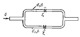 Рисунок к задаче 5.15 по гидравлике