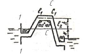 Определить диаметр сифонного трубопровода, необходимый для пропуска расхода воды Q = 5 л/с, при напоре Н = 3м
