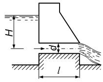 Каменная плотина (рис. 5.4) имеет цилиндрический водоспуск, незатопленный, но заполненный водой.