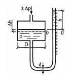 Решебник 6 Приборы давления, рисунок задаче 3-6