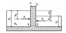 Решебник 6 Давление жидкости, рисунок задаче 4-1