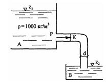 Решебник 6 Давление жидкости, рисунок задаче 4-7