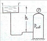 Рисунок к задаче 16 к.р. по гидравлике
