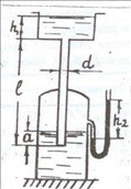 Рисунок к задаче 20 к.р. по гидравлике