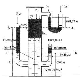 Решебник 14 Гидростатика МЧС часть 2 рисунок к задаче 1-38