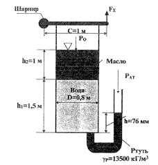 Решебник 14 Гидростатика МЧС часть 2 рисунок к задаче 1-57