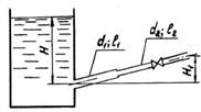 Гидромеханика Н Новгород раздел 6 рисунок к задаче 6-31-32